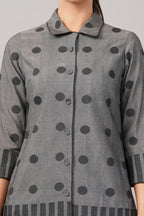 Dot Cutwork Shirt