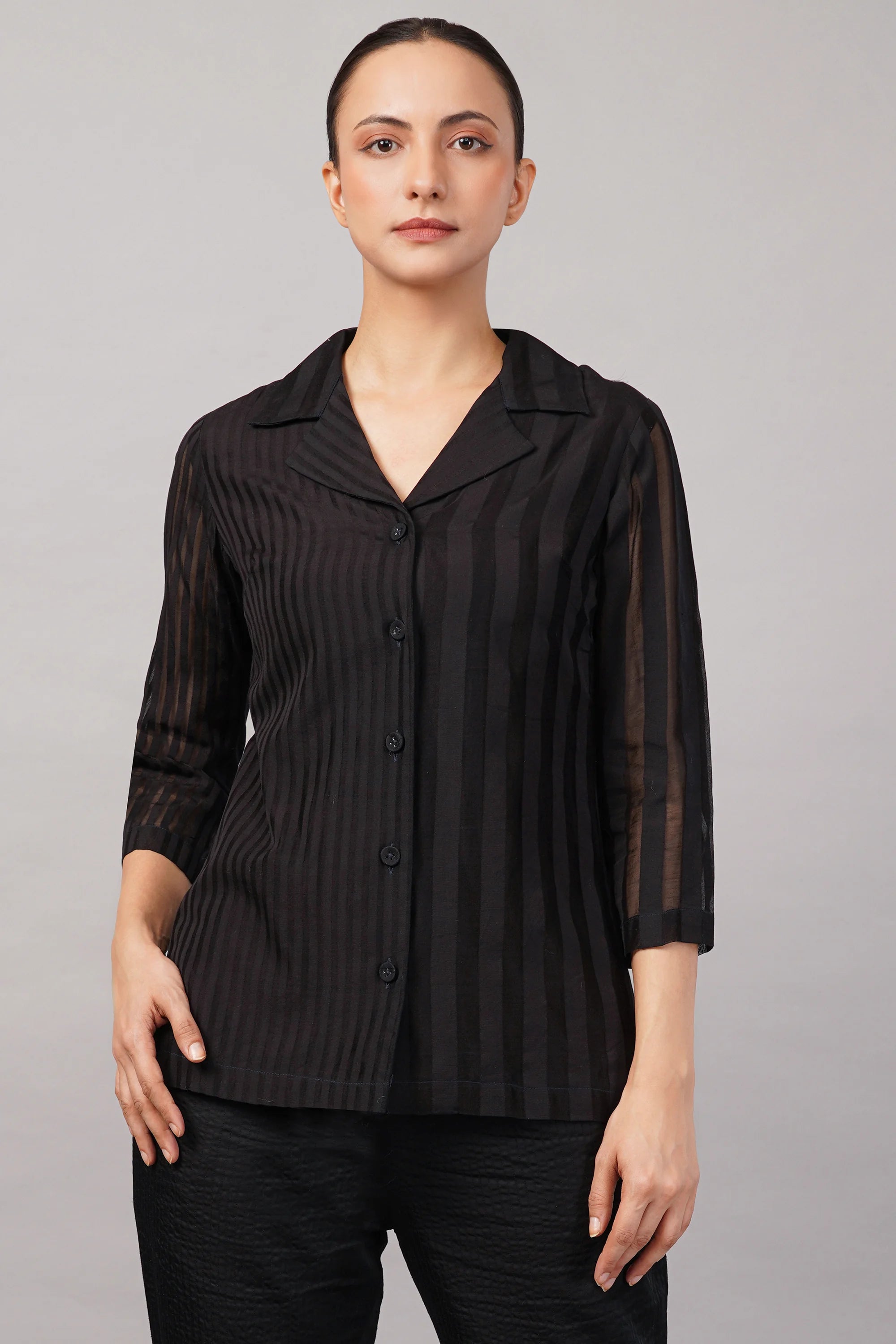 Maheswari Stripe Shirt