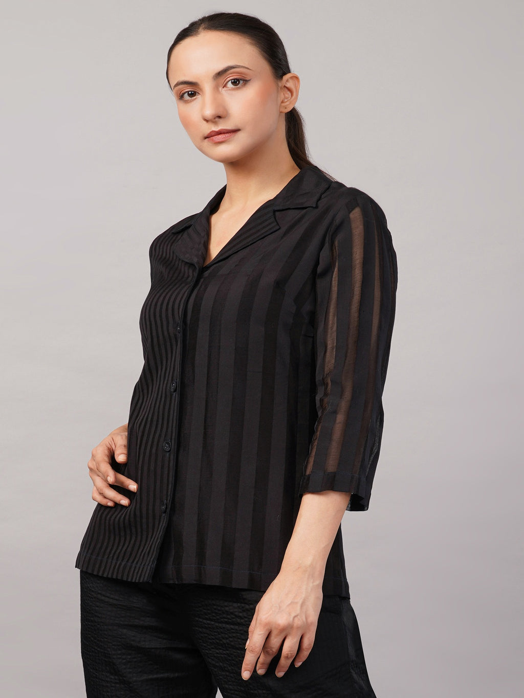 Maheswari Stripe Shirt