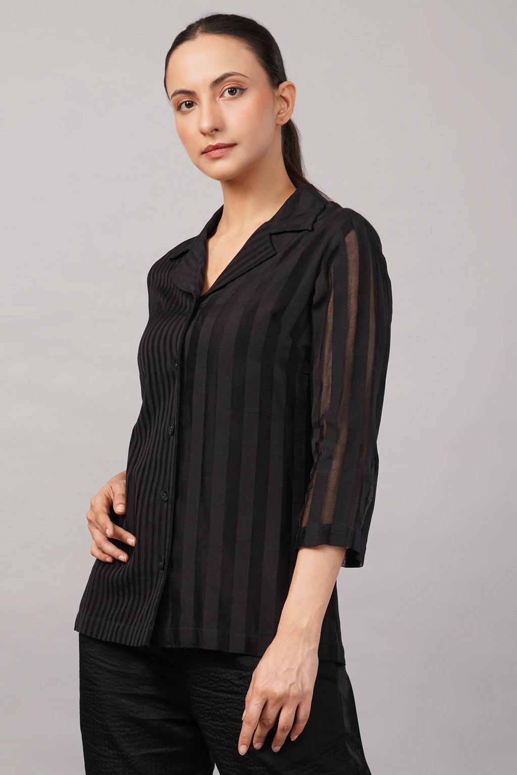 Maheswari Stripe Shirt