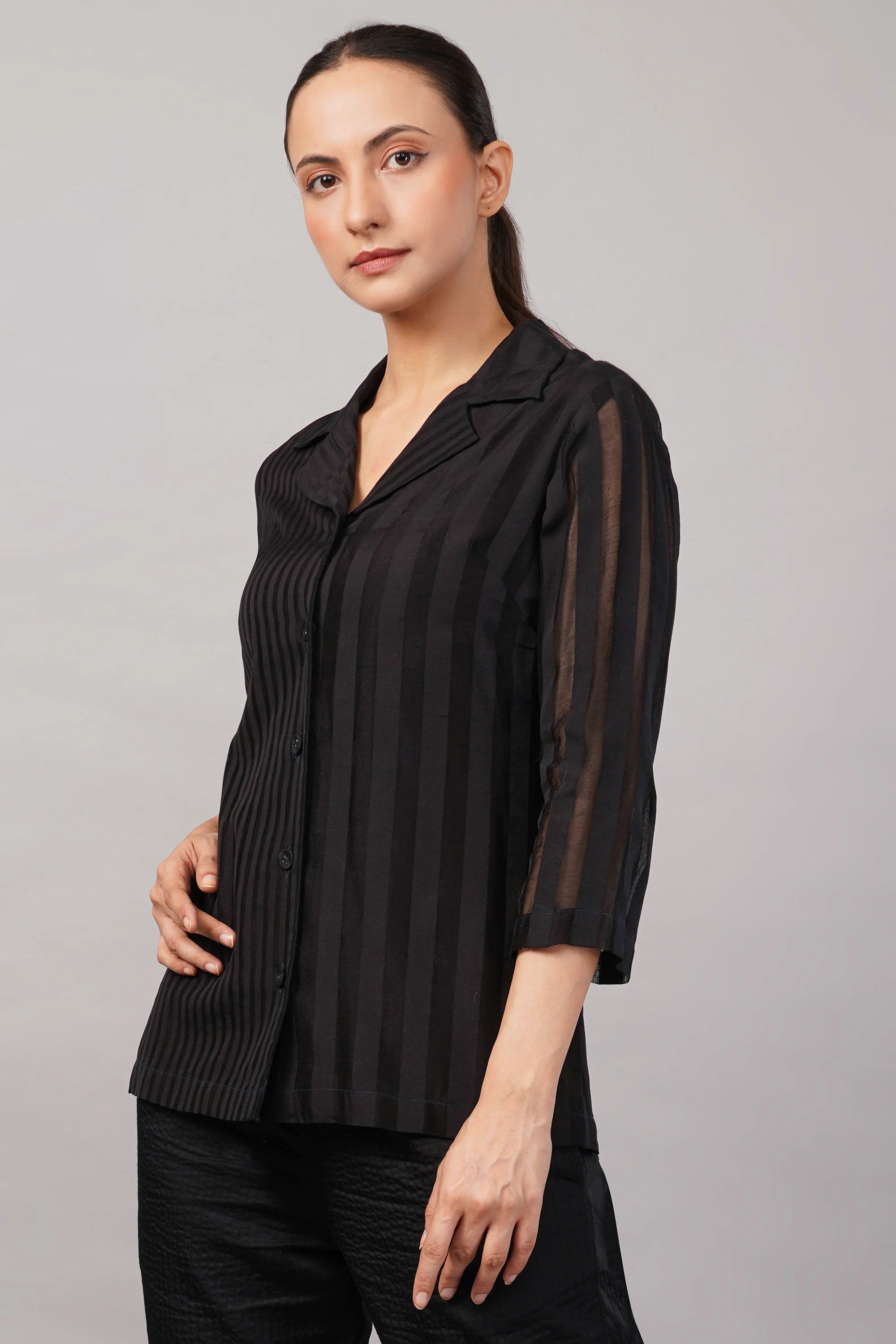 Maheswari Stripe Shirt