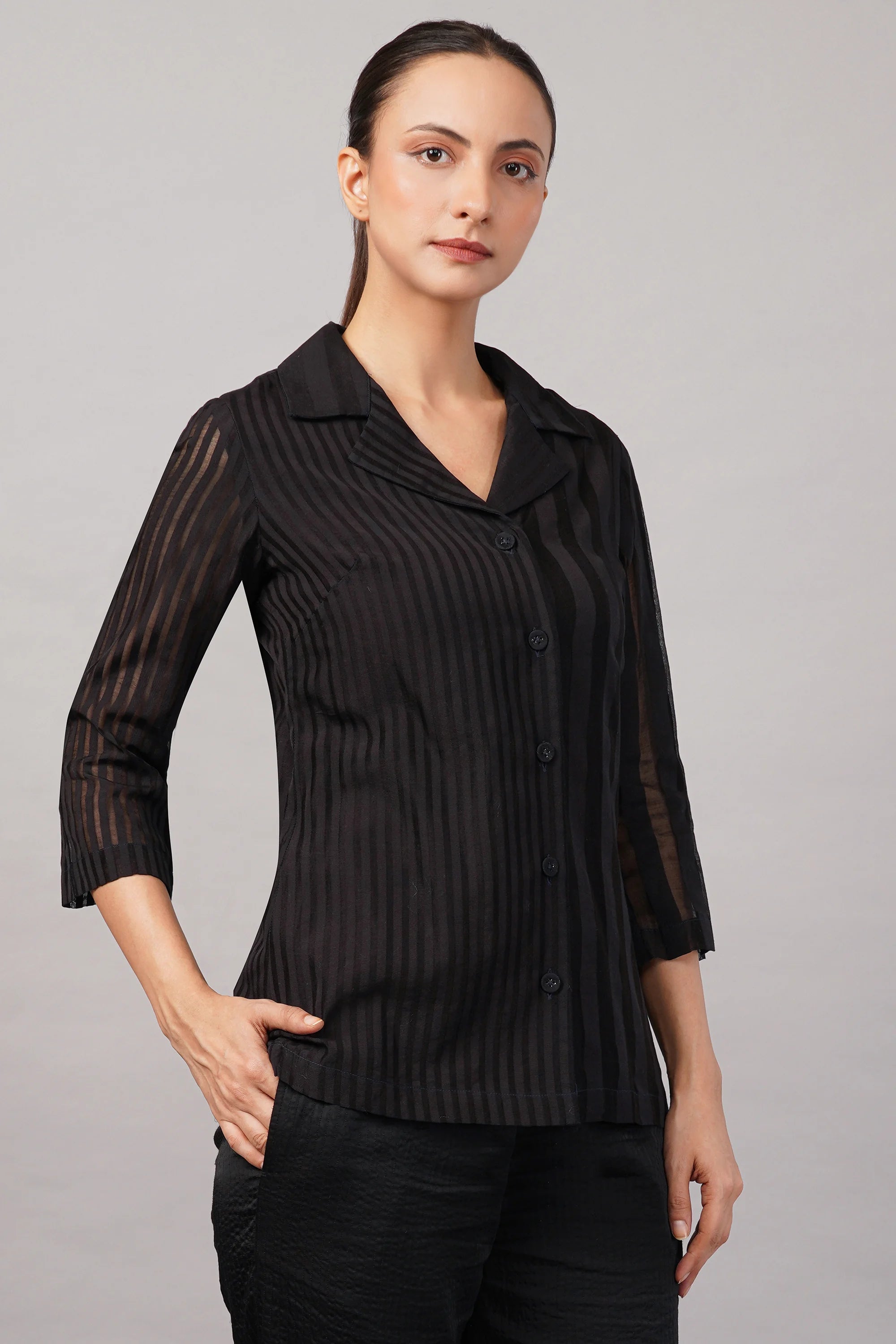 Maheswari Stripe Shirt