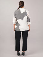 Ikat Flower Shirt