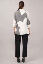 Ikat Flower Shirt