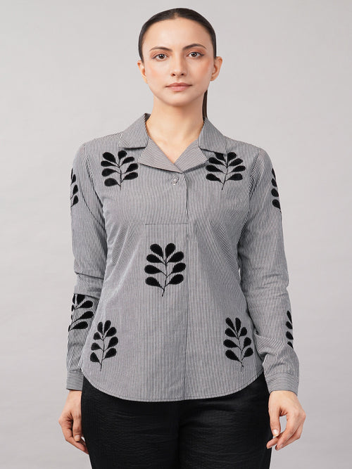 Velvet Buta Shirt