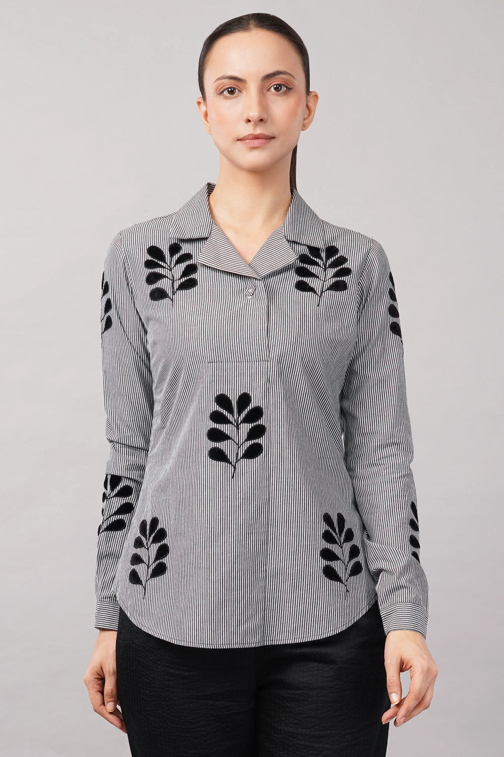 Velvet Buta Shirt