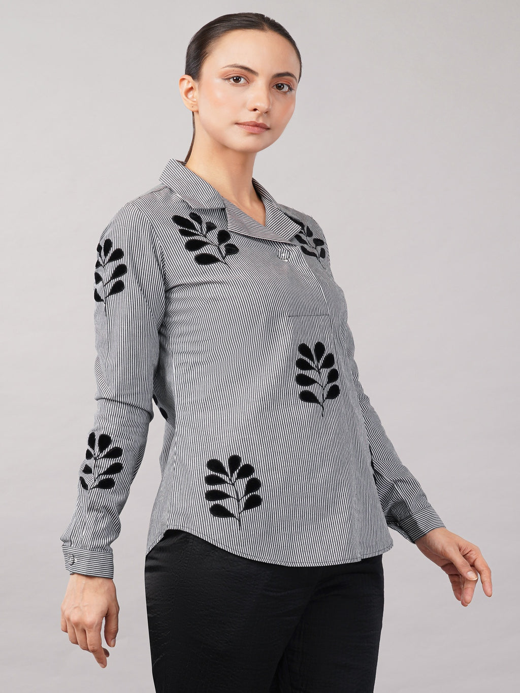 Velvet Buta Shirt