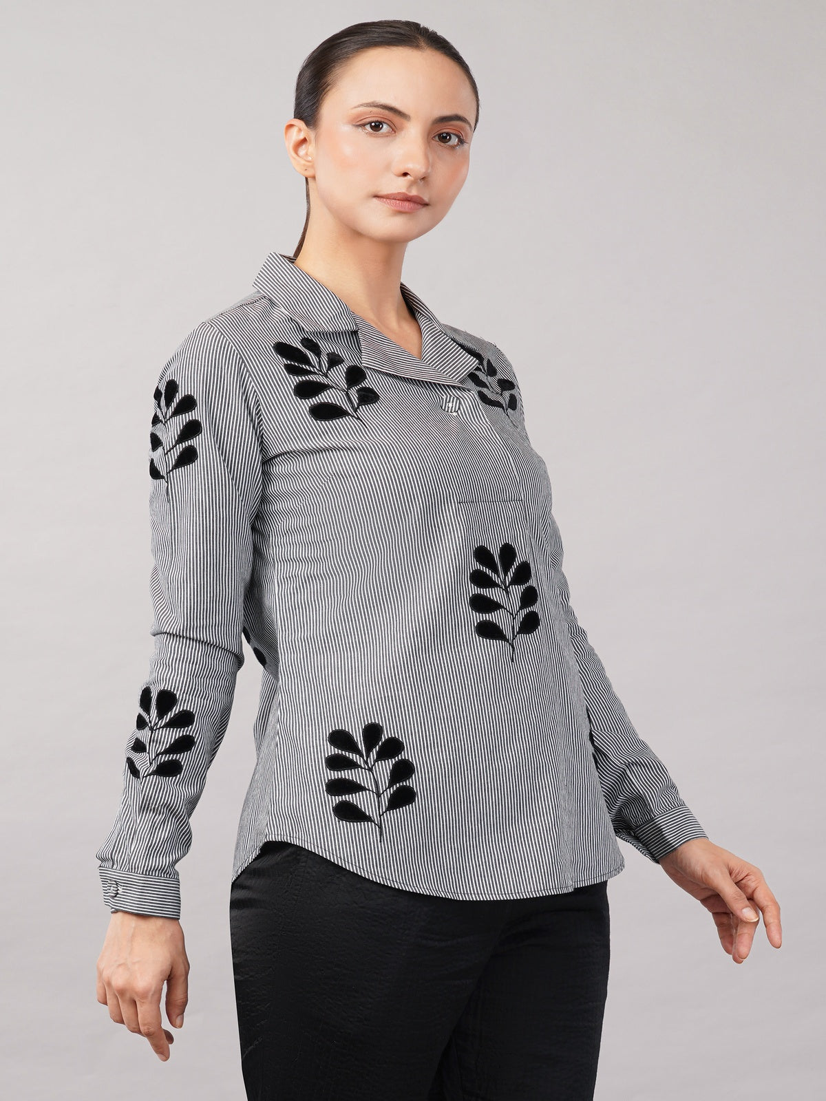 Velvet Buta Shirt
