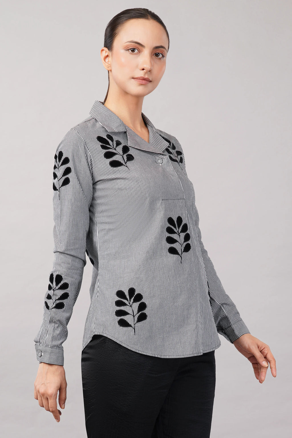 Velvet Buta Shirt