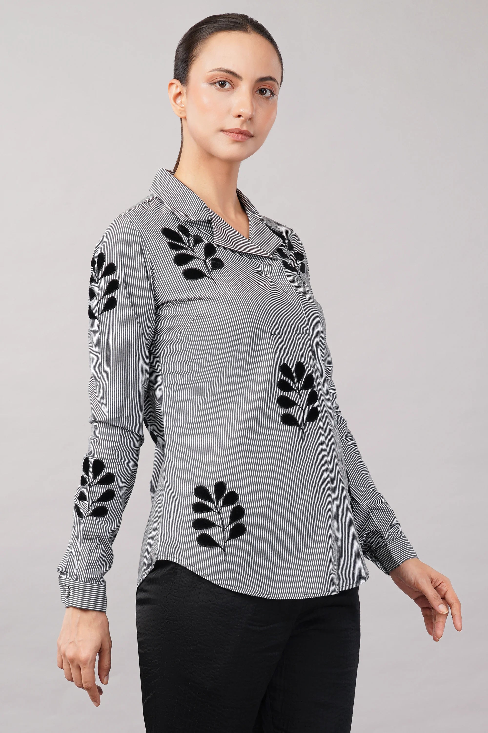 Velvet Buta Shirt