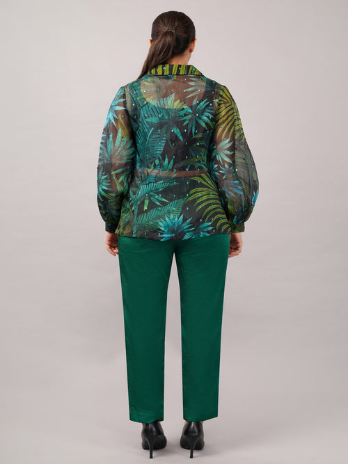 Jungle Organza Shirt
