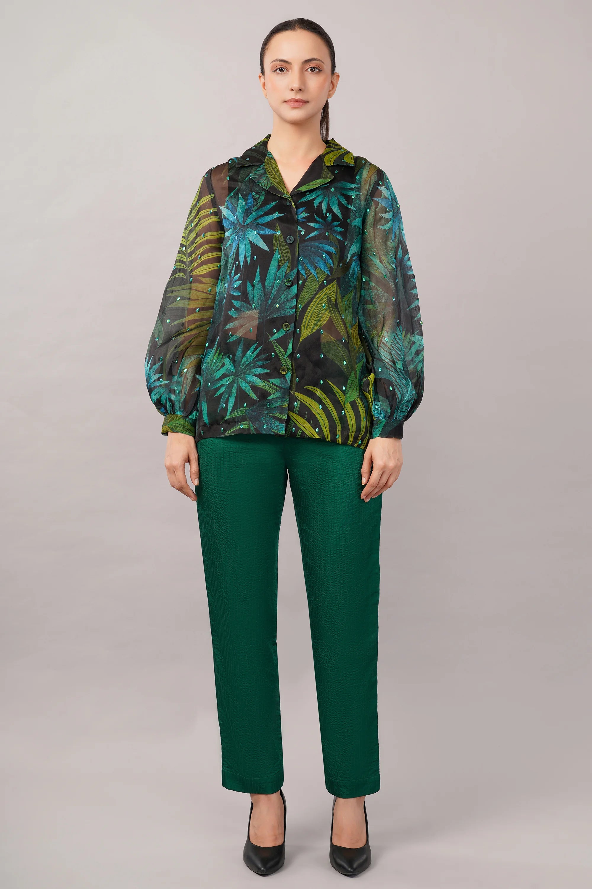 Jungle Organza Shirt