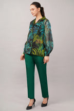Jungle Organza Shirt