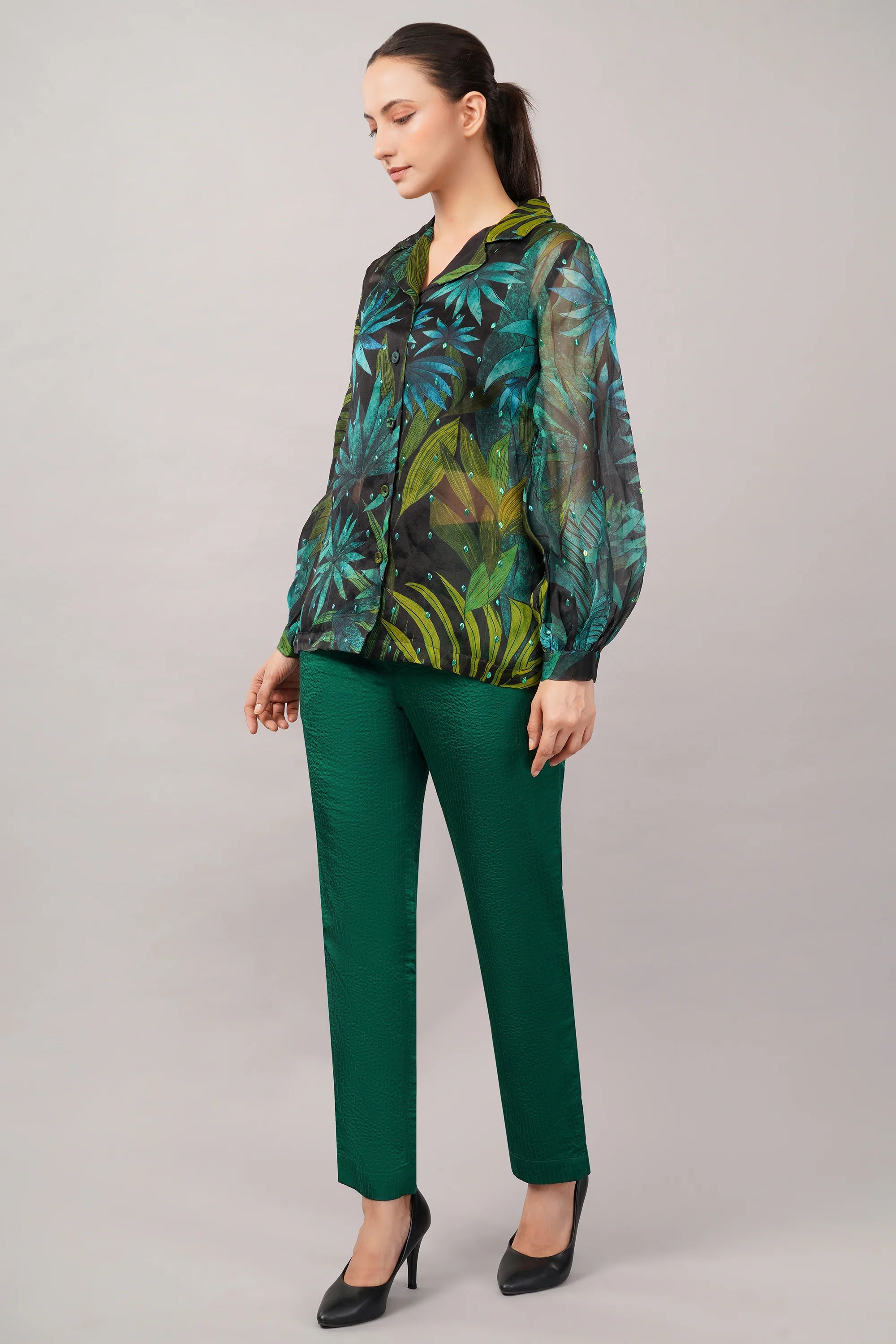 Jungle Organza Shirt