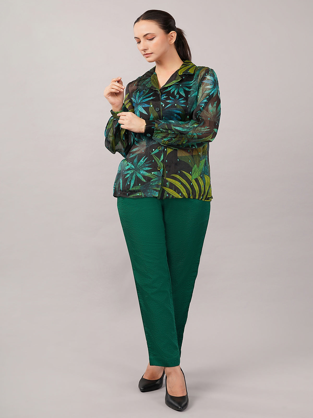 Jungle Organza Shirt