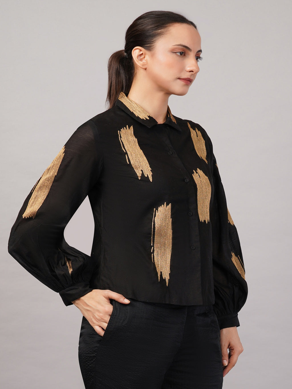 Aari Brushstroke Shirt