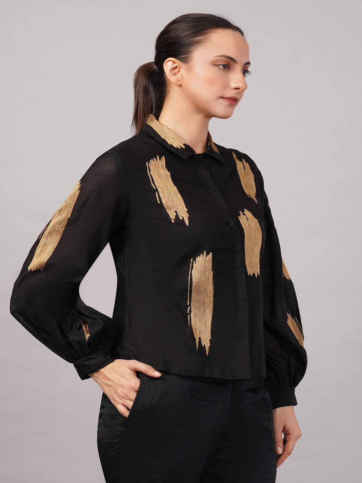 Aari Brushstroke Shirt