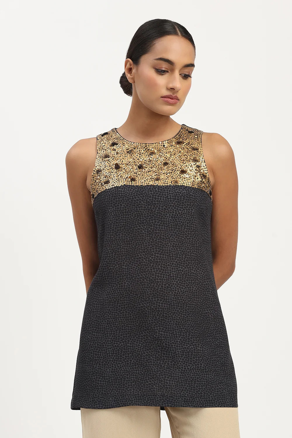 Dot Print Top