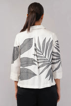 Leaf Applique Top