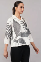 Leaf Applique Top