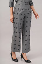 Dot Cutwork Trouser