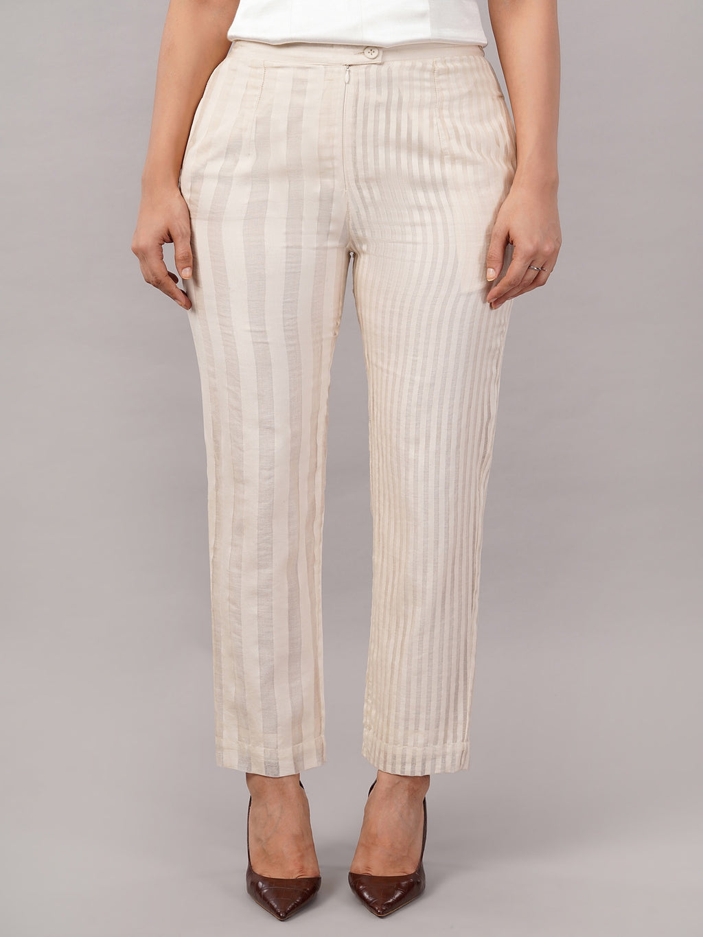 Maheshwari Stripe Trouser