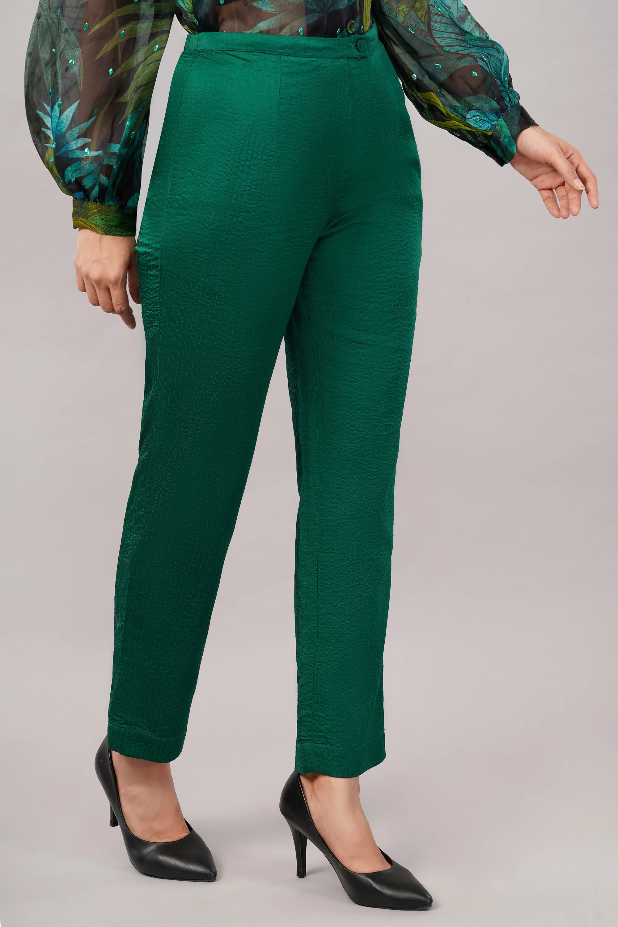 Jungle Organza Trouser