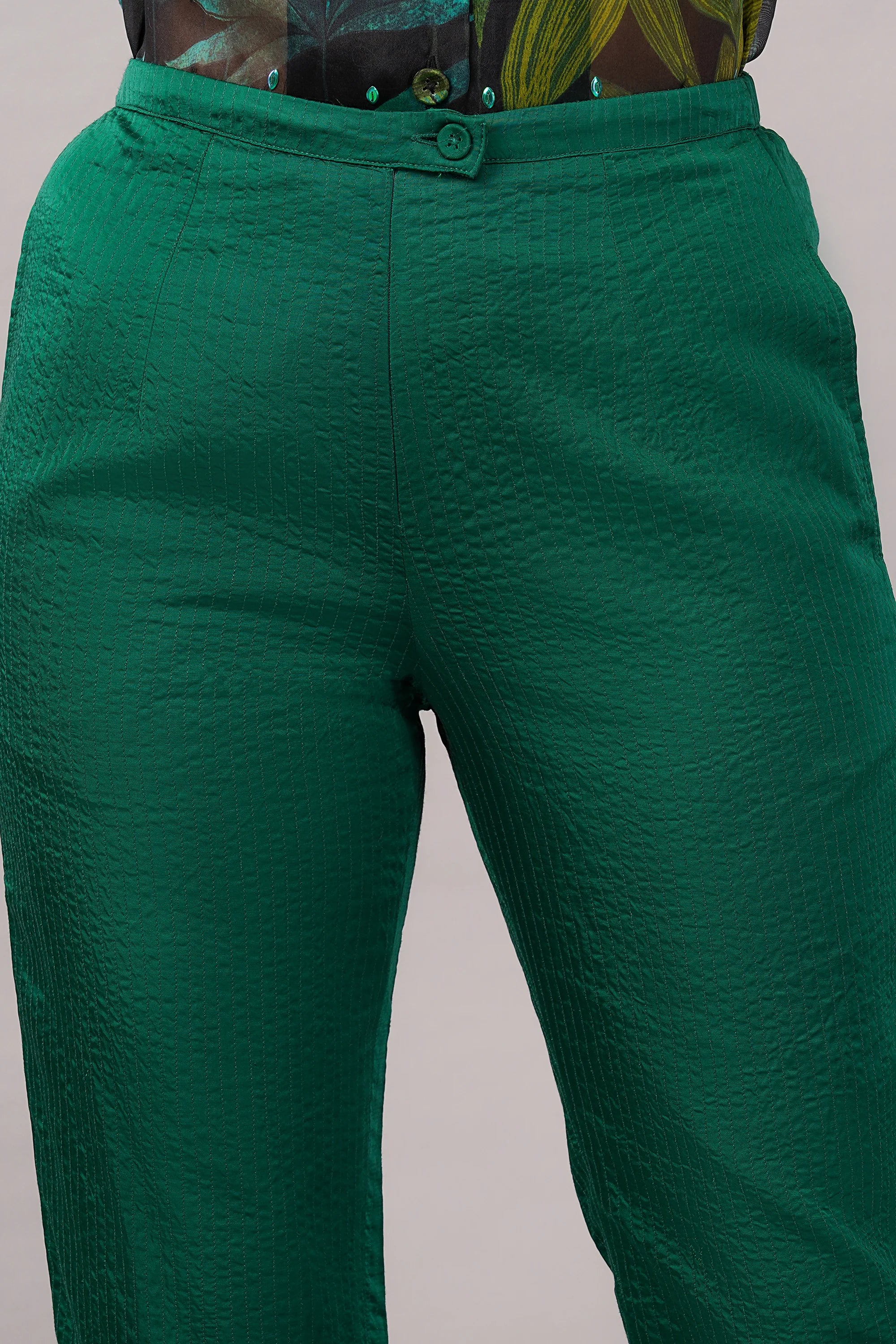 Jungle Organza Trouser
