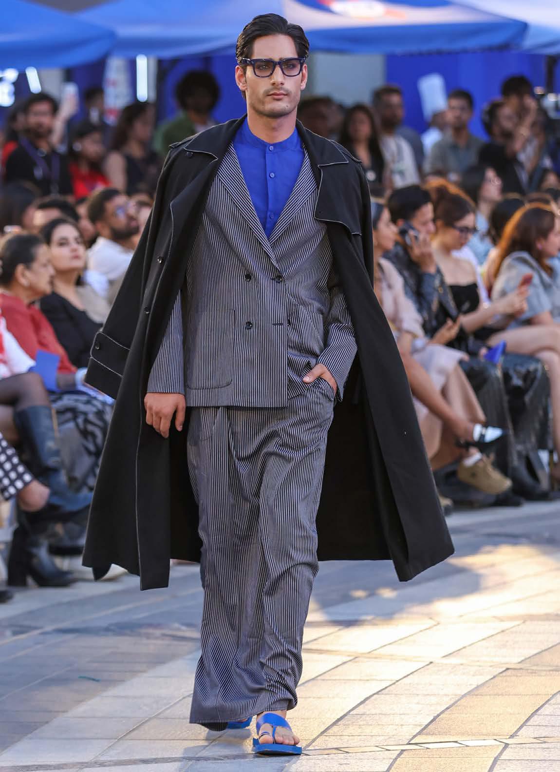 Pinstripe Pants