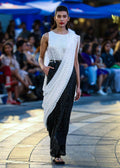 Bubble Sequin Saree Dress