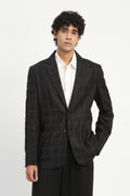 Tape Applique Jacket Black