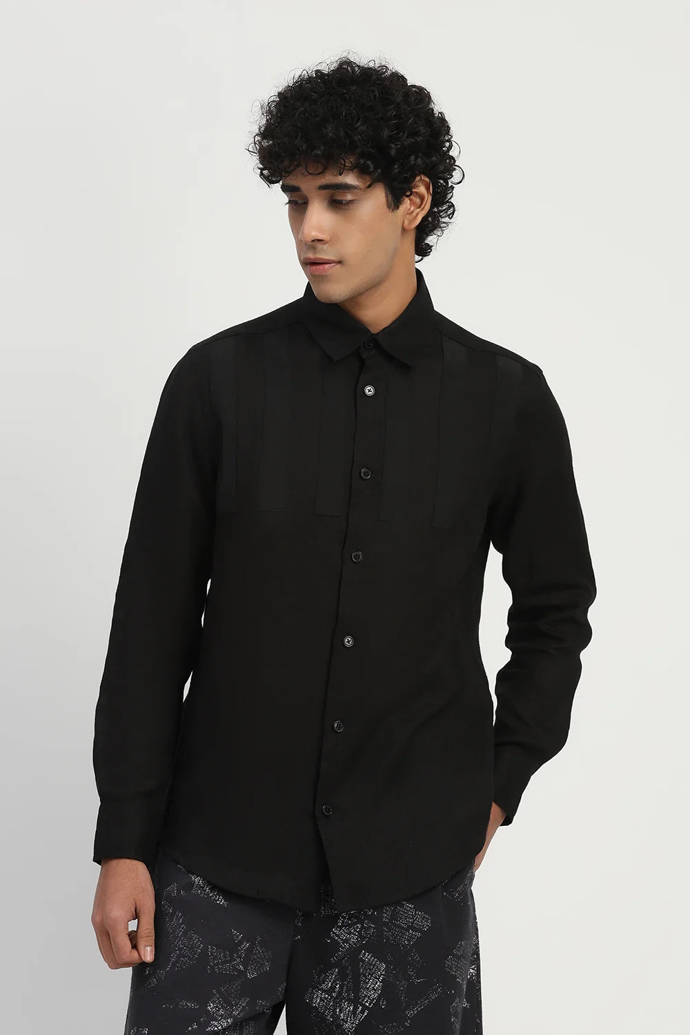 Applique Stripe Shirt