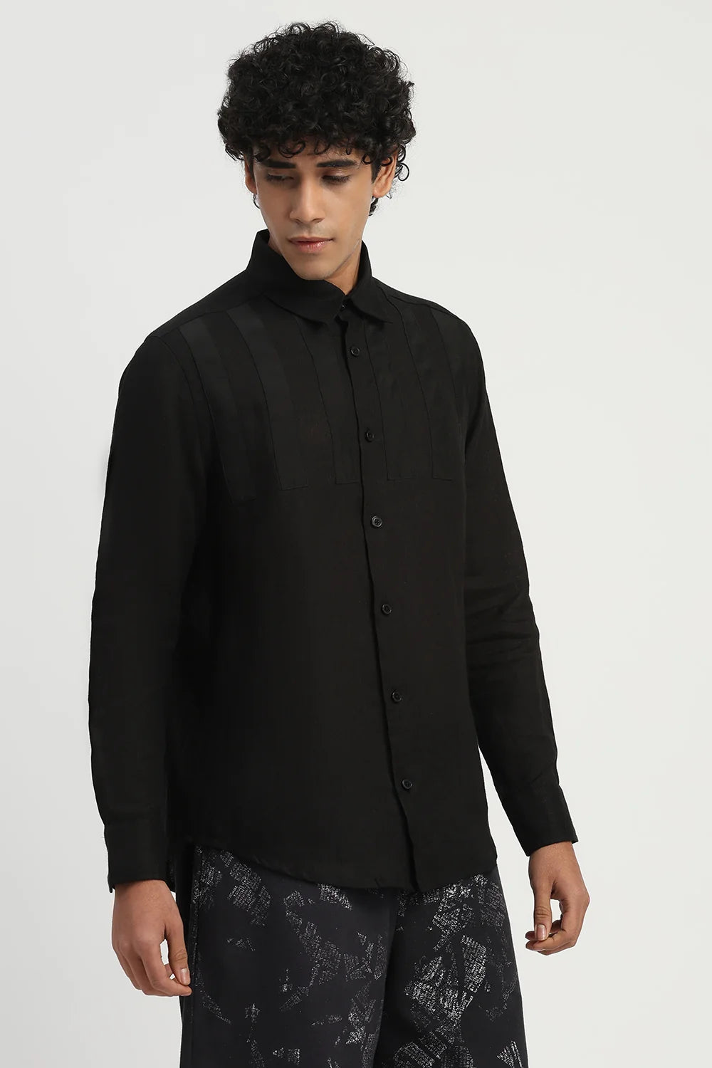 Applique Stripe Shirt