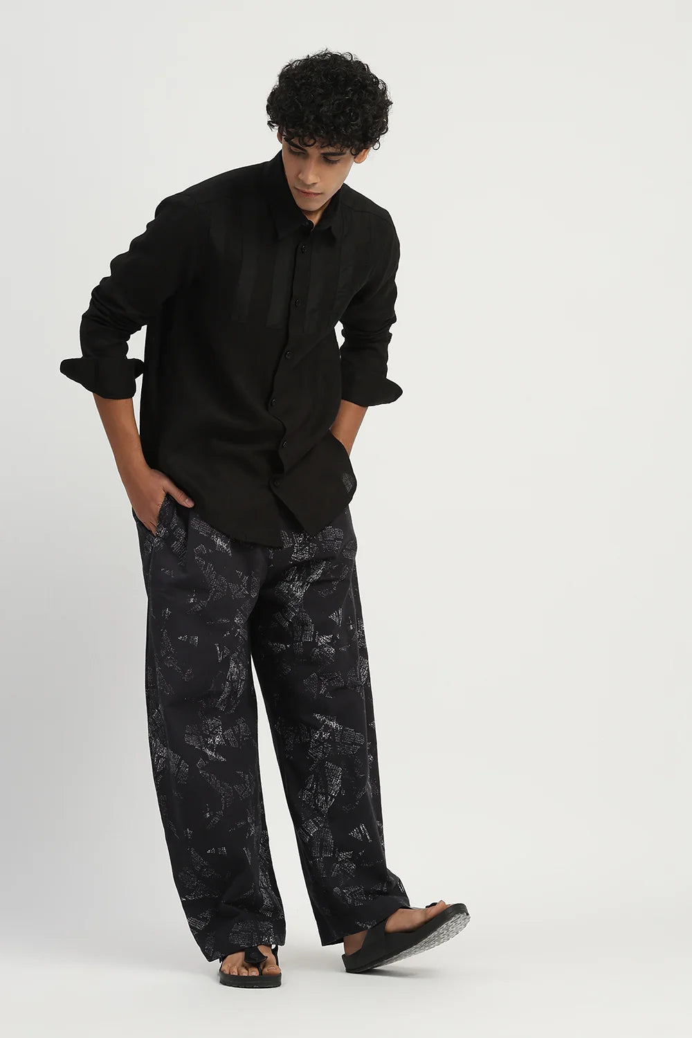 Applique Stripe Shirt