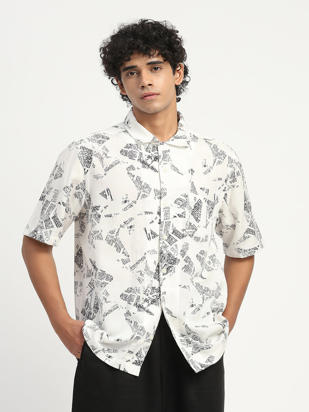 News Print Shirt