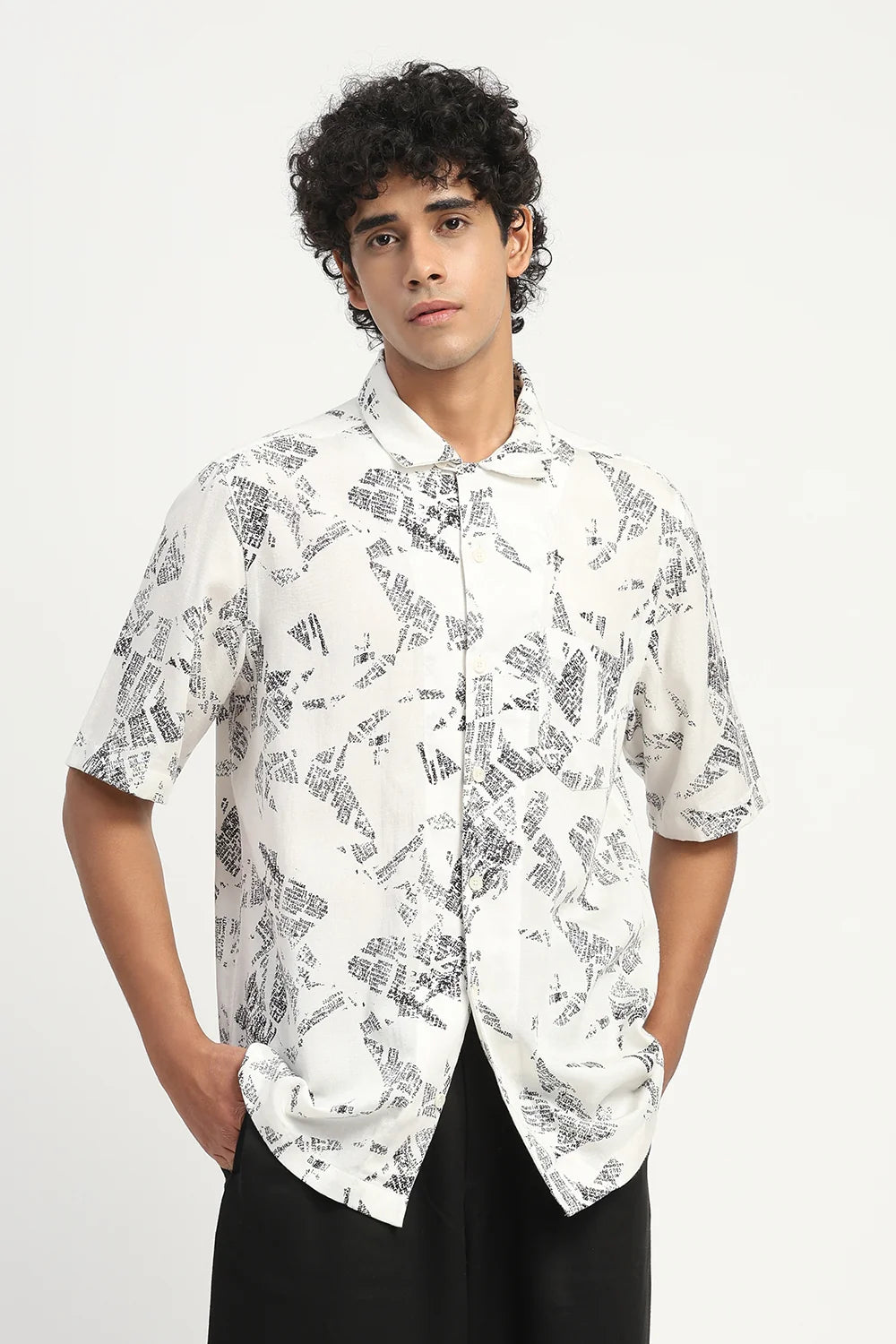 News Print Shirt