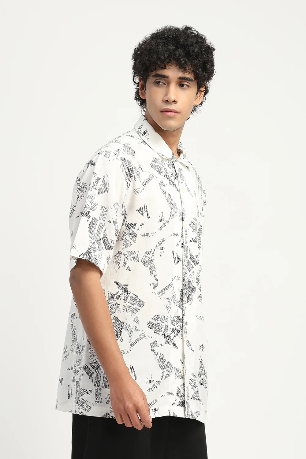 News Print Shirt