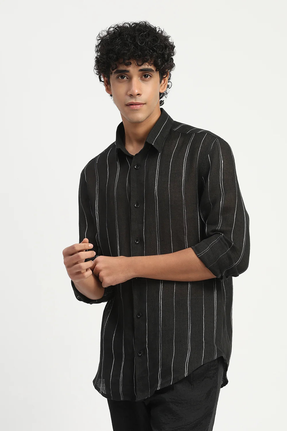 Shaded Aari Stripes Shirt