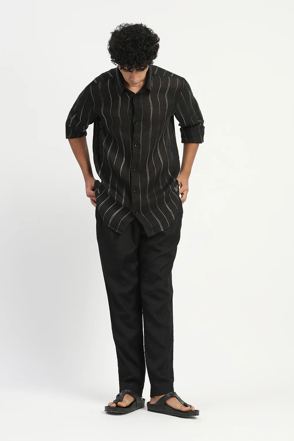 Shaded Aari Stripes Shirt
