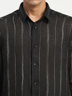 Shaded Aari Stripes Shirt