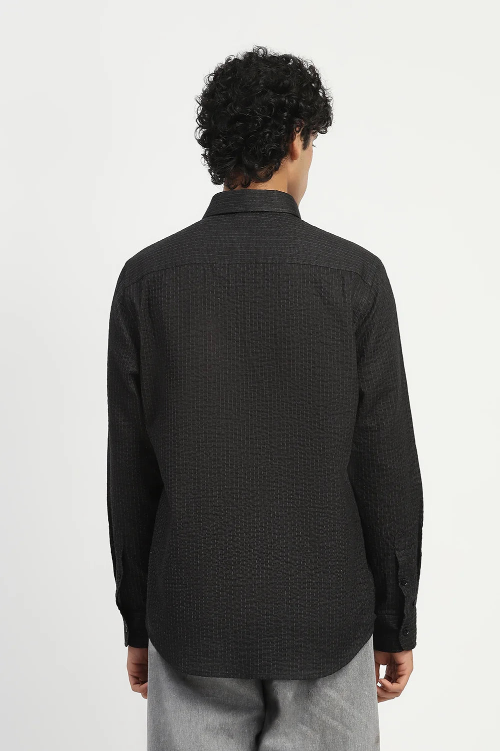 Trapunto Stripe Shirt