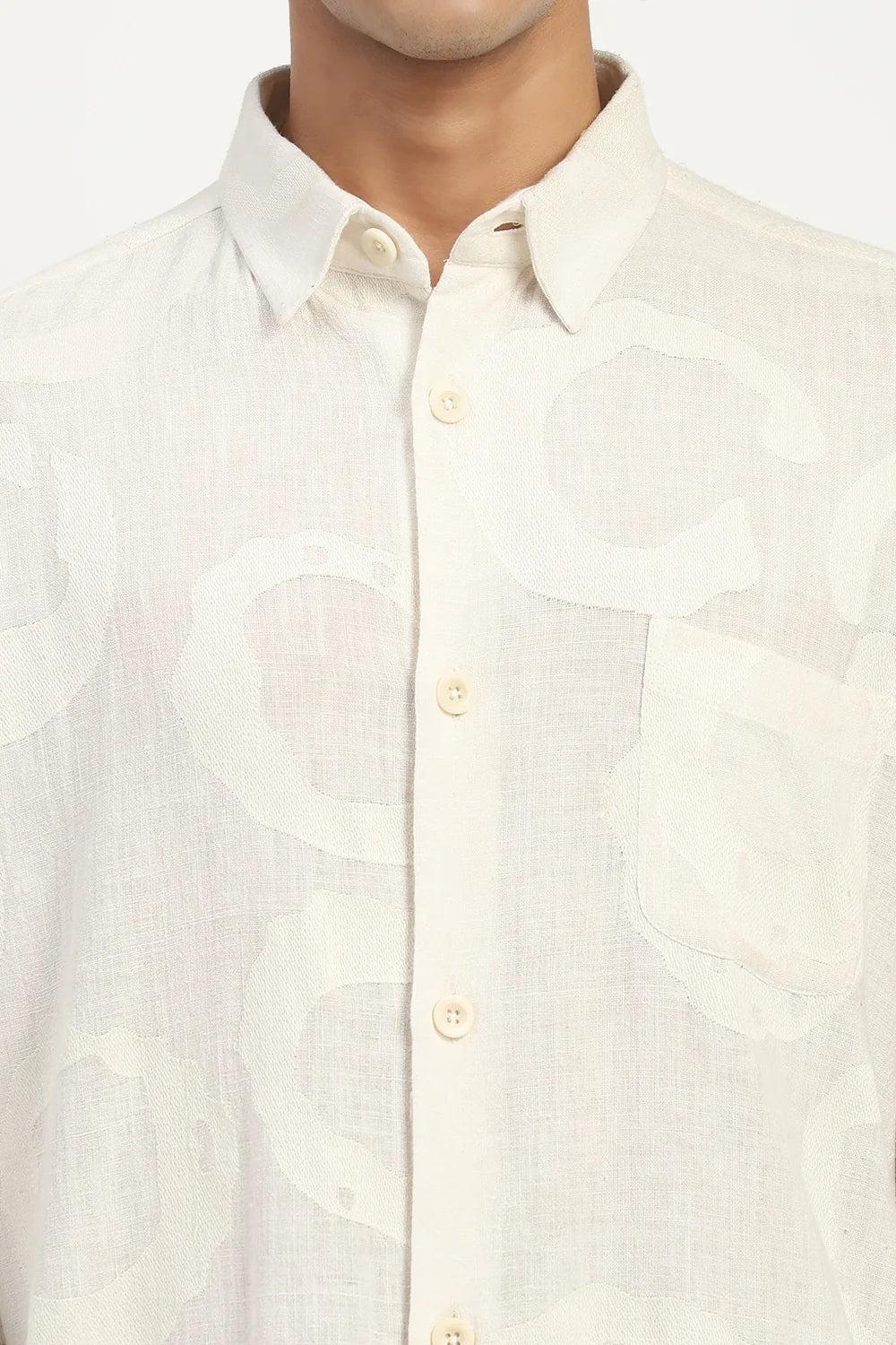 Tribe Ring Shirt Ivory