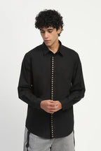Studs Placket Shirt