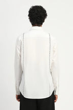 Stab Stitch Stripe Shirt