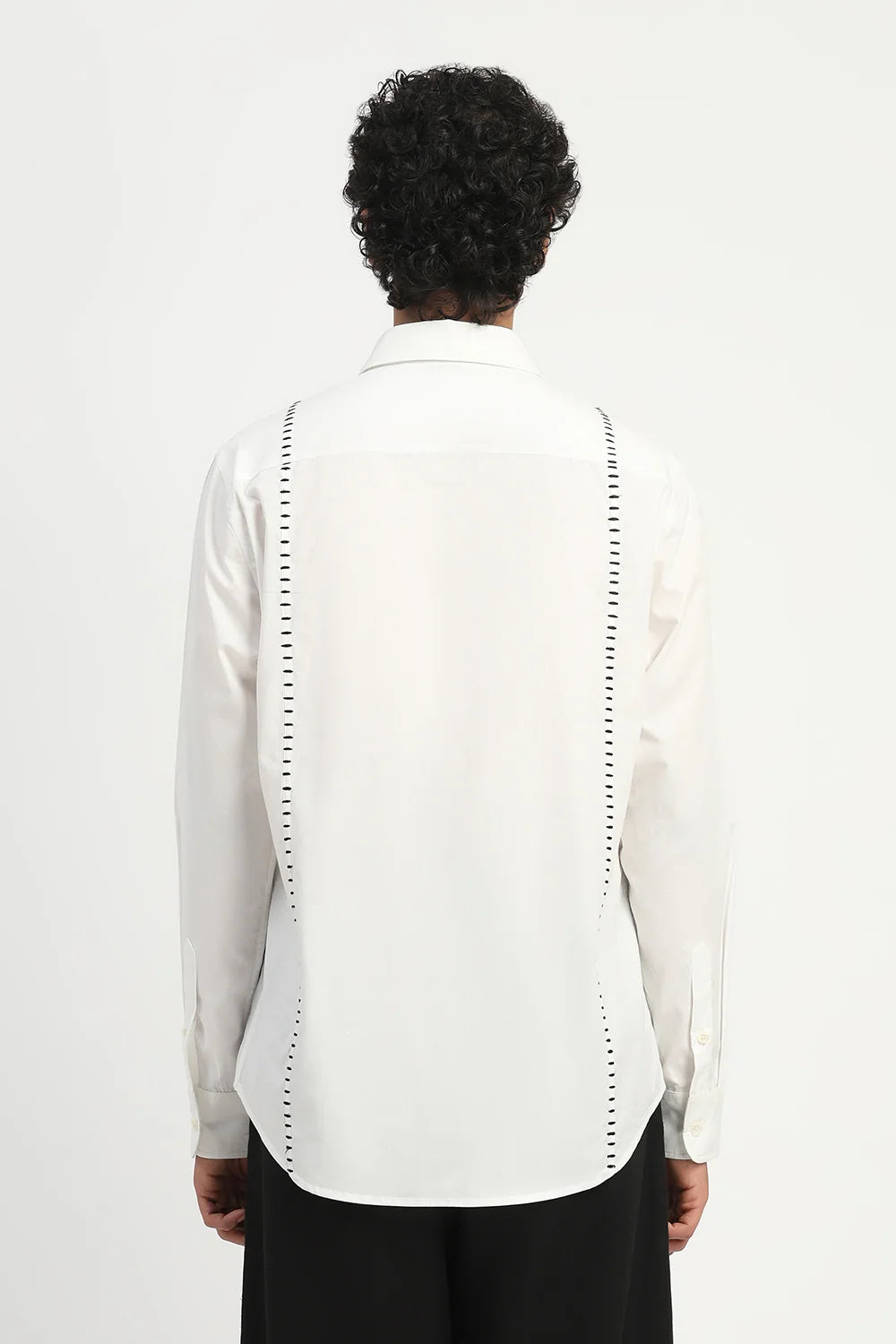 Stab Stitch Stripe Shirt