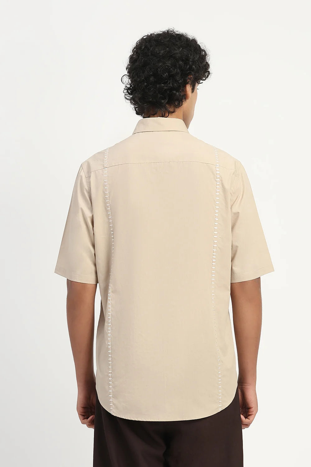 Stab Stitch Stripe Shirt