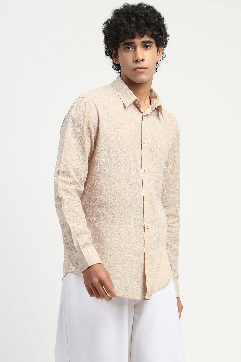 Scribble Emb Shirt