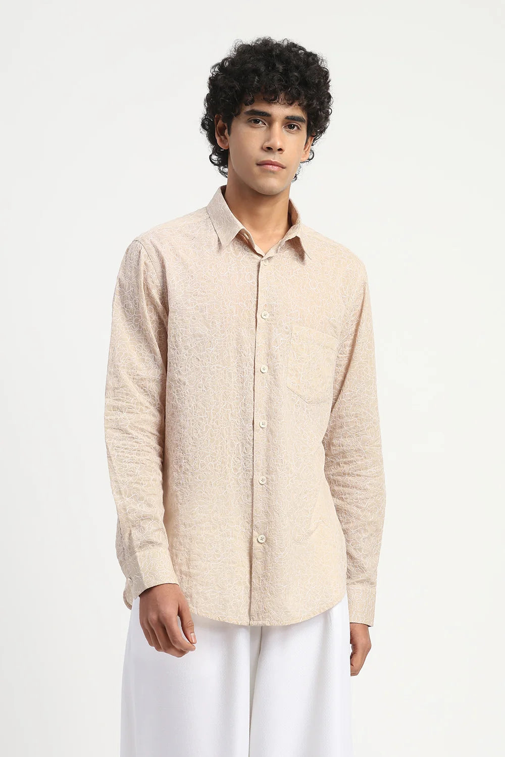 Scribble Emb Shirt