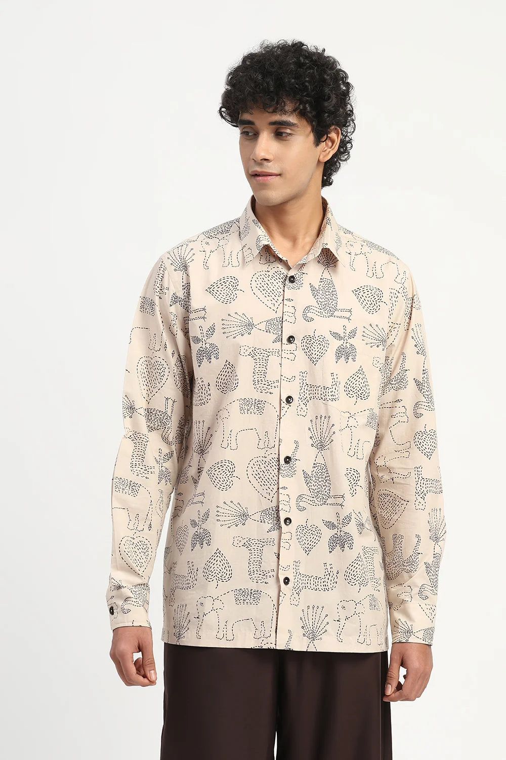 Kantha Animals Shirt