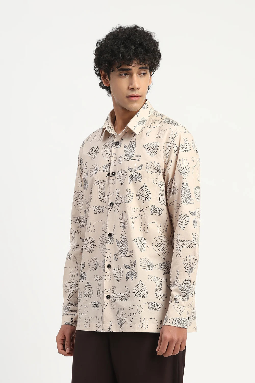 Kantha Animals Shirt